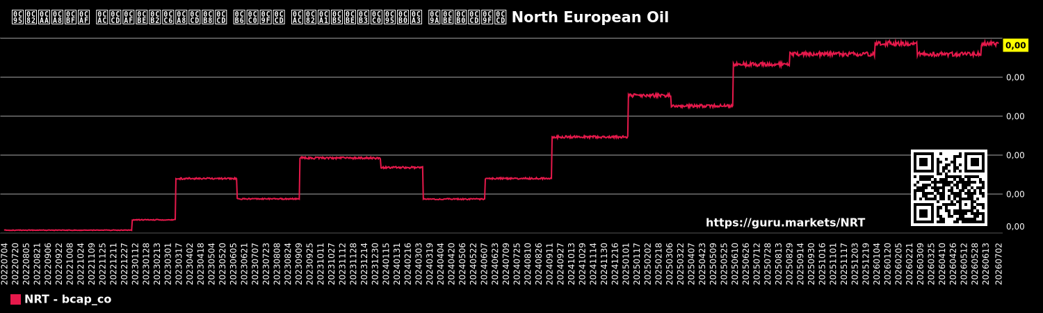 ಕಂಪನಿಯ ಬ್ಯಾಲೆನ್ಸ್ ಶೀಟ್ ಬಂಡವಾಳೀಕರಣ ಚಾರ್ಟ್ North European Oil